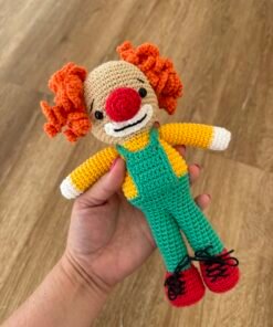 Patrón Digital Amigurumi Payasín