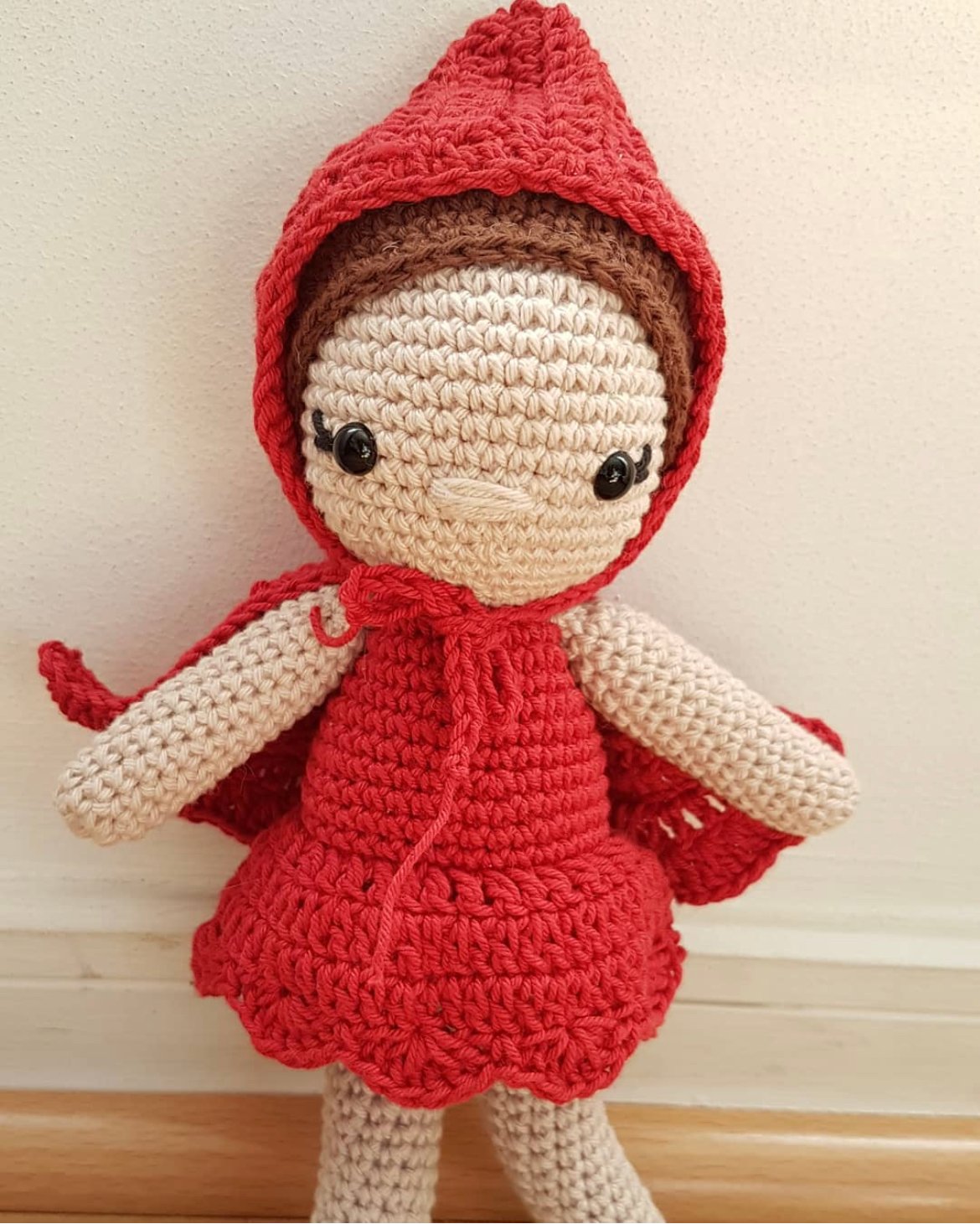Patrón Digital Amigurumi Caperucita