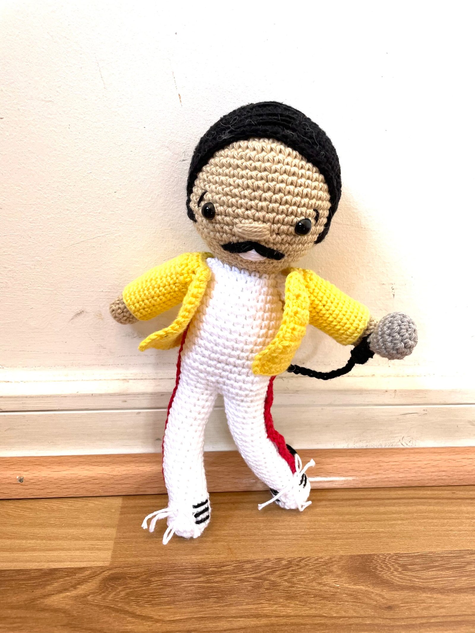 Patrón Amigurumi Digital Freddie Mercury