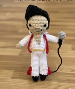 Patrón Digital Amigurumi Elvis