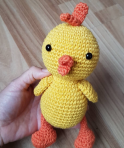 Patrón Digital Amigurumi Pollito Pío