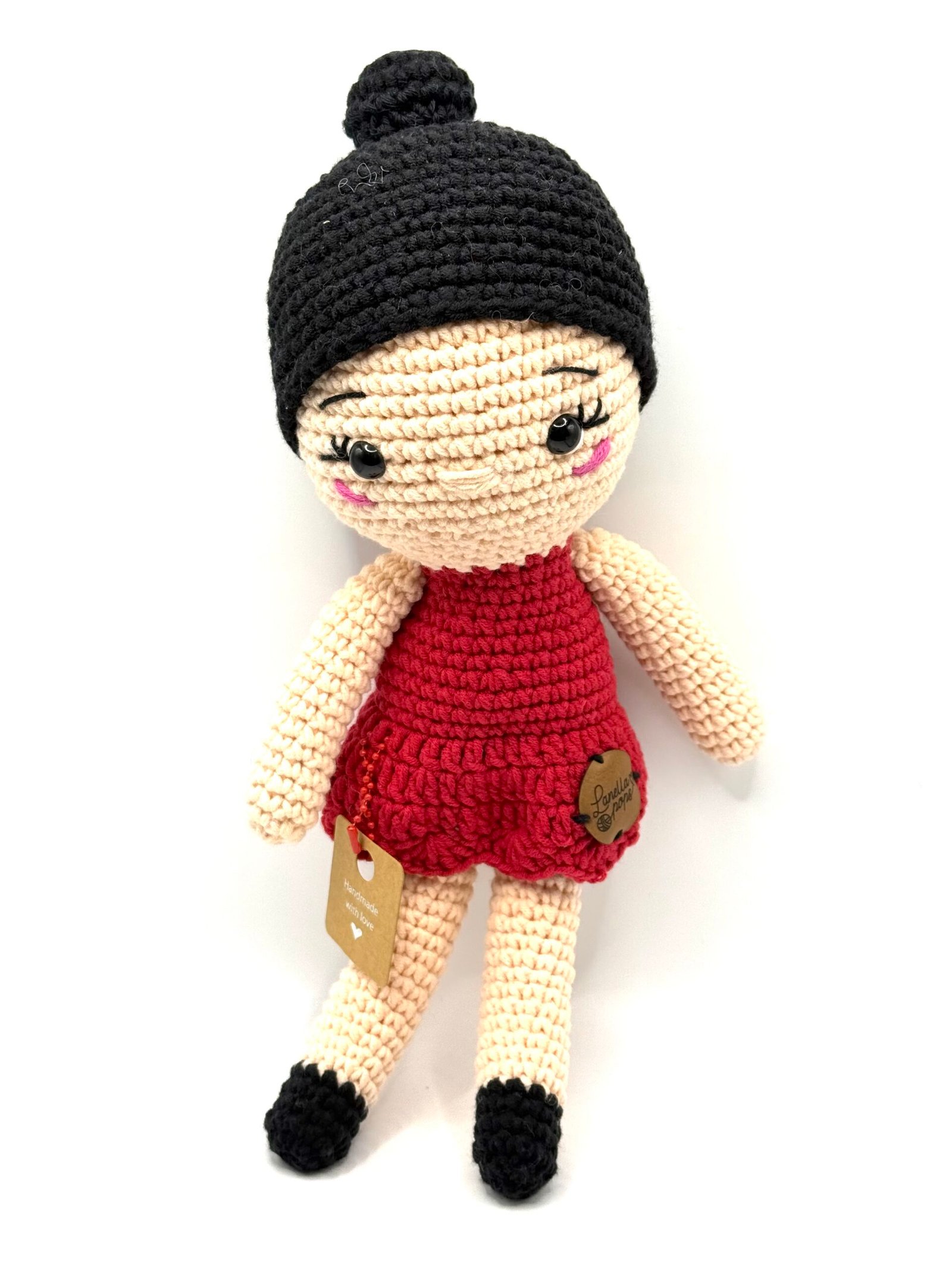 Mi muñeca Nella vestido rojo 30 cms